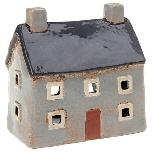 Ceramic - Village Pottery Country Croft Tealight Holder - 11.5cm.
