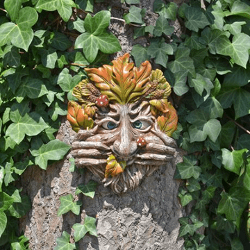 Cheeky Mouth -  Greenman Tree Ent  Wall Plaque
