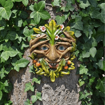 Cheeky Peepers -  Greenman Tree Ent  Wall Plaque