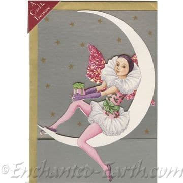 Christmas Bon Bon Fairy Card With Fairy Dust Wings