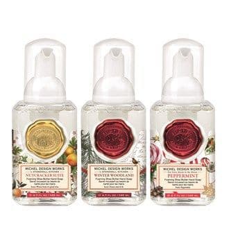 Christmas Mini Foaming Hand Soaps - 3 Foaming Hand Soap by Michel Design Works.