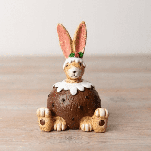 Pudding Rabbit Shape Christmas Pudding Rabbit.
