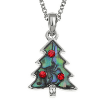Christmas Tree Necklace - Gift Boxed