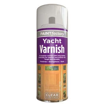 Clear all purpose waterproof Varnish - Perfect for use with our Minis & Wind spinners - 250ml Spray