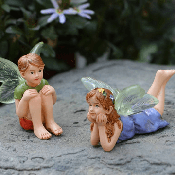 Clear Wing Fairies - Paul & Paula