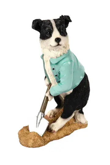 Colin The Garden Dog - Digging The Garden - Large 35cm