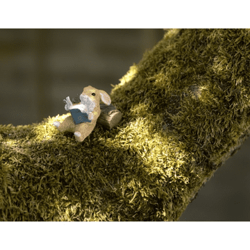 Cosy Reading Rabbit - 4cm