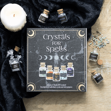 Crystals for Spells - 12 bottle Gift Set