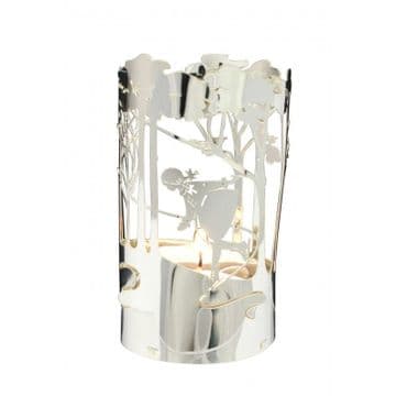 Dancing on Ice - Silver Tea Light Holder - Jette Frölich (Gift Boxed)