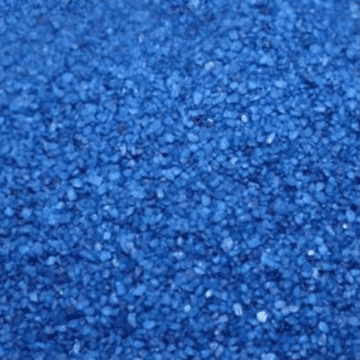 Designer Miniature Decorative Blue Quartz Sand