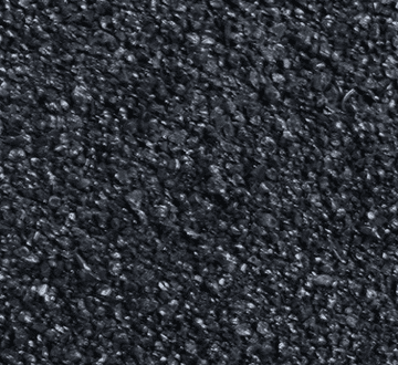 Designer Miniature Decorative gravel - Sparkly Black Glass -350g