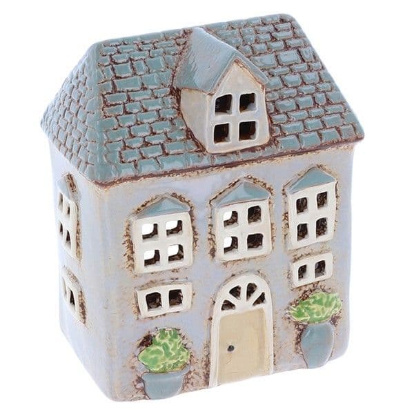 Dorma Cottage House - Tea light House - Ceramic - 16.5cm.