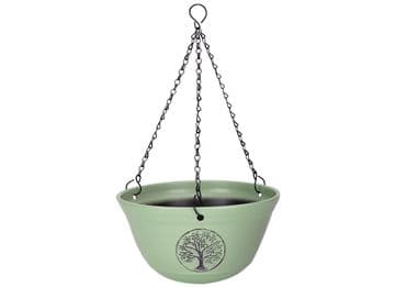 Eco - Tree of life - Hanging Basket - Light Green 30cm