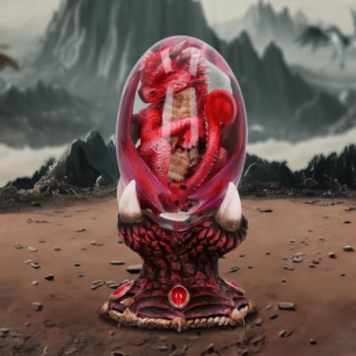 Elemental Dragonlings - Fire 12cm.