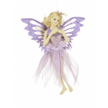 Enchanted Forest Fairy - Violet - 14cm
