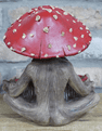 Enchanted Forest Mushroom man -  22cm.