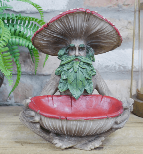 Enchanted Forest Mushroom man - 22cm.