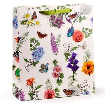 Extra Large 40cm Butterfly Meadow Gift Bag