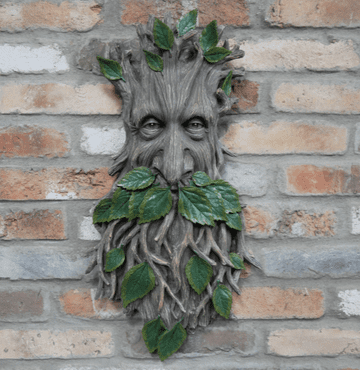 Extra Large 63cm long - Man of the Woods - Green Man - Wall Plaque