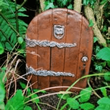 Extra Large Woodland Fairy Door - 25cm tall (Fair Trade made in the UK)