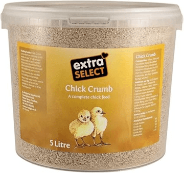 Extra Select Complete Chick Crumb - 5L tub