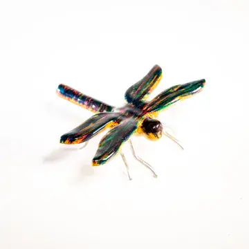 Fair Trade - Rainbow Dragonfly - 100% Recycled Metal