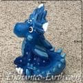 Fairy Friends - Funky Dragons - Blue Barney  - 6cm.