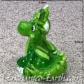 Fairy Friends - Funky Dragons - Green Gareth  - 6cm.