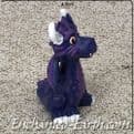 Fairy Friends - Funky Dragons - Purple Pete  - 7cm.