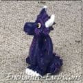 Fairy Friends - Funky Dragons - Purple Pete  - 7cm.