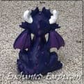 Fairy Friends - Funky Dragons - Purple Pete  - 7cm.