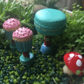 Miniature Garden Super Sweet Dessert table & Chair set.