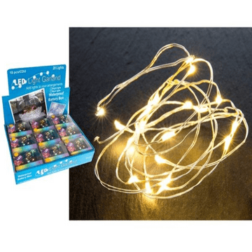 Fairy Garden Mini LED Waterproof Lights - Warm Glow