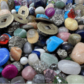Fairy Garden Treasure - Bag of Polished Tumbled Gemstone.