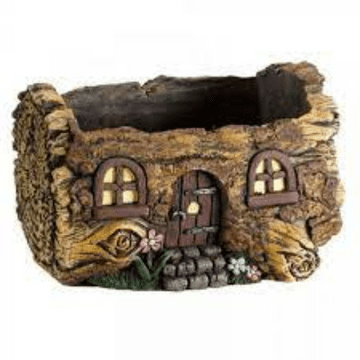 Fairy House - Pixie Log Planter - 22cm