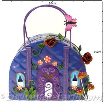 Fairy Kingdom Fairy House - The Purple Handbag Cottage