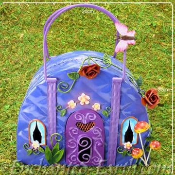 Fairy Kingdom Fairy House - The Purple Handbag Cottage