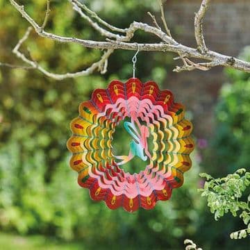 Fairy Rainbow Spinner - Hanging Wind Spinner - 12"