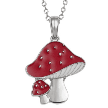 Fairy Toadstool Necklace - Gift Boxed
