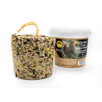 Feldy Hanging Chicken Pecker Block - Seed Treat 1kg