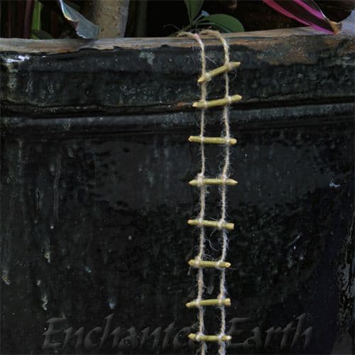 Fiddlehead Fairy Garden Rope Ladder.