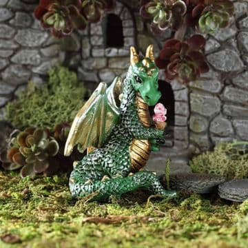 Fiddlehead Miniature Dragon with Ice cream