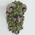 Firethorn  Greenman Tree Ent  Wall Plaque - 20cm.