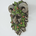 Firethorn  Greenman Tree Ent  Wall Plaque - 20cm.