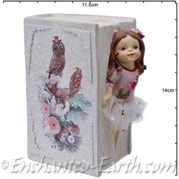 Flower Fairy Bank- Rose in a book - 13.5cm