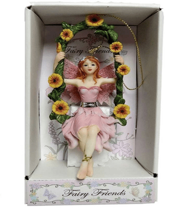 Flower Fairy - Spring Fairy on a swing