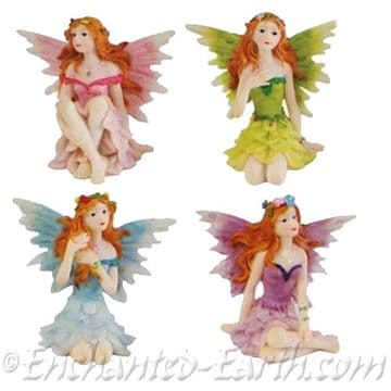 Forest Glade Fairies - 6.5cm - Choose from 4 colours