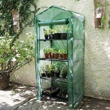 Four Tier Gardeners Growhouse with strong PVC Cover