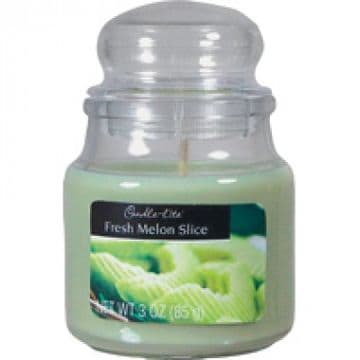 Fresh Summer Melon Slice 3oz Candle