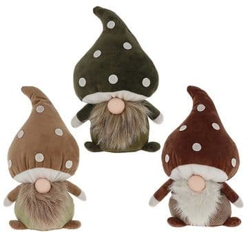 Fun Forest Mushroom  - Gonk Doorstop - Choose from 3 colours